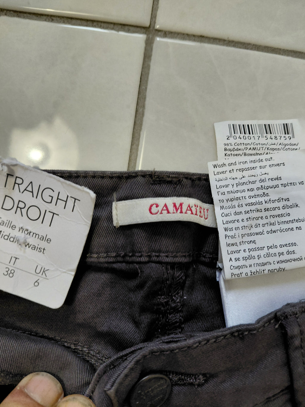 Jeans femme Camaieu