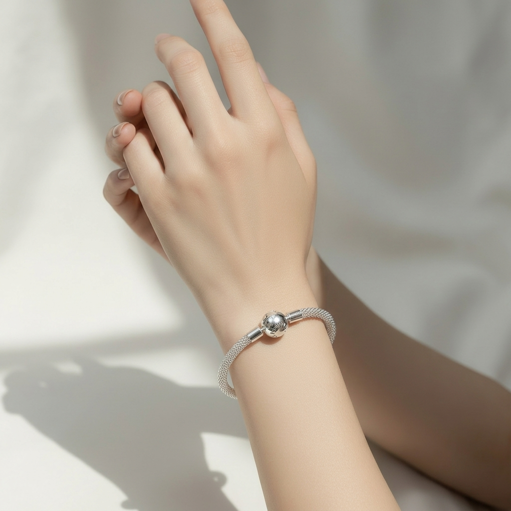 Bracelet argenté