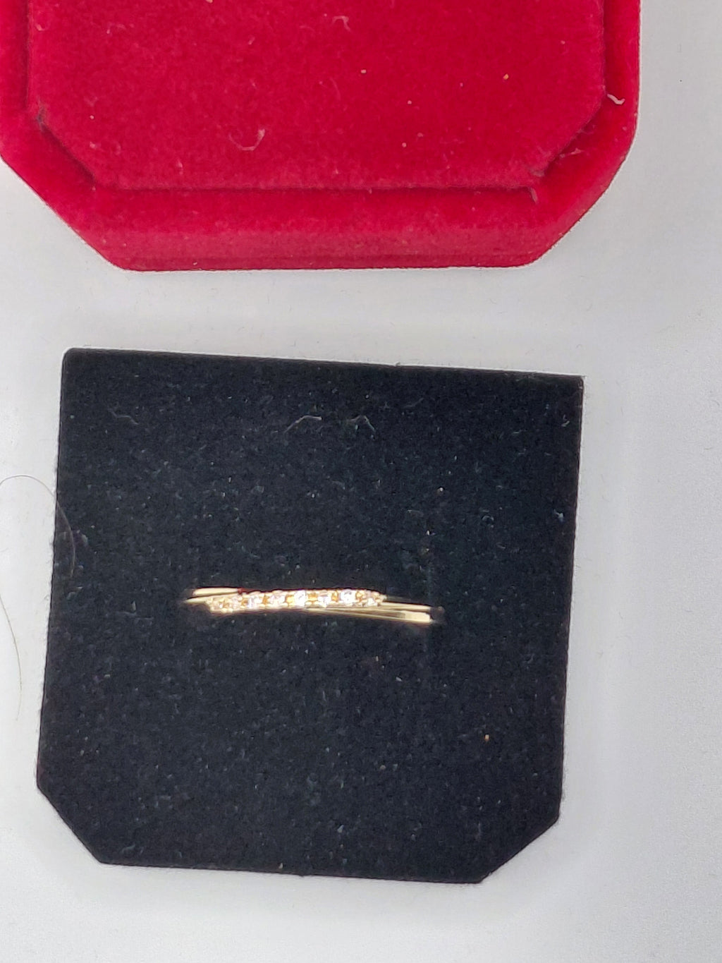 Bague fine plaqué or