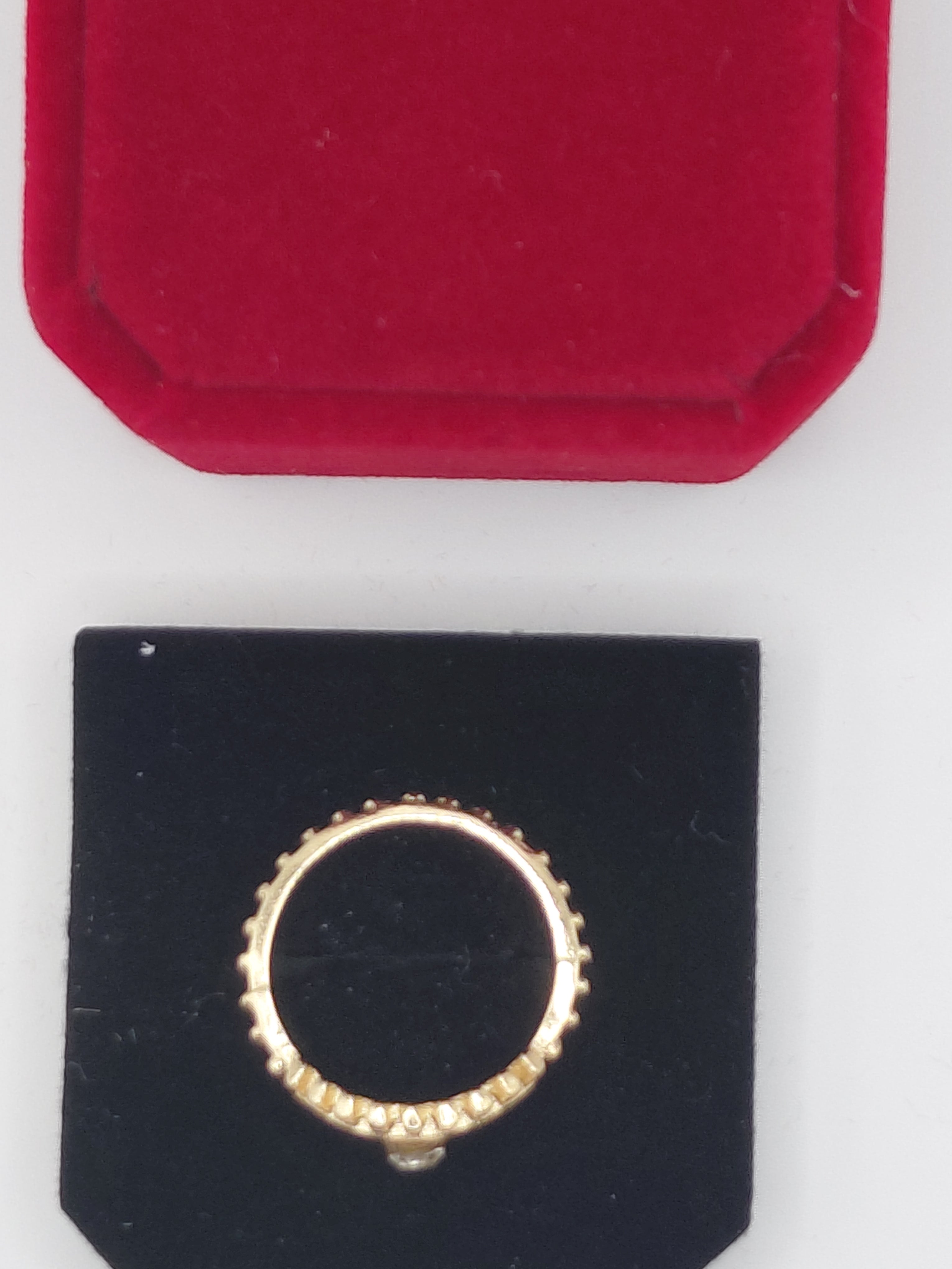 Bague œil zirconium