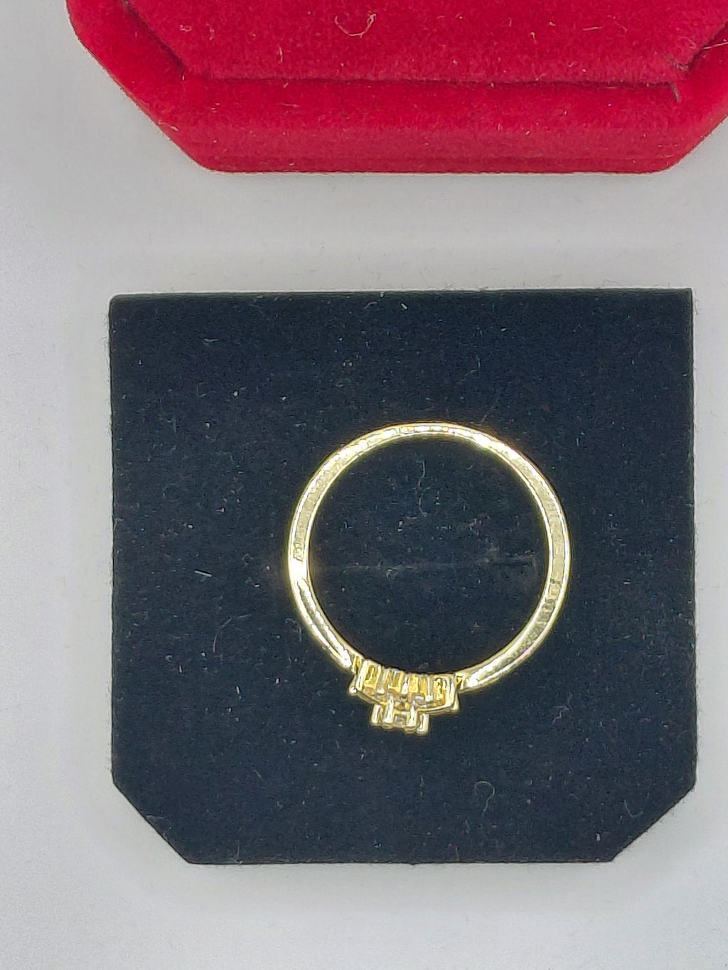 Bague saphir étoile
