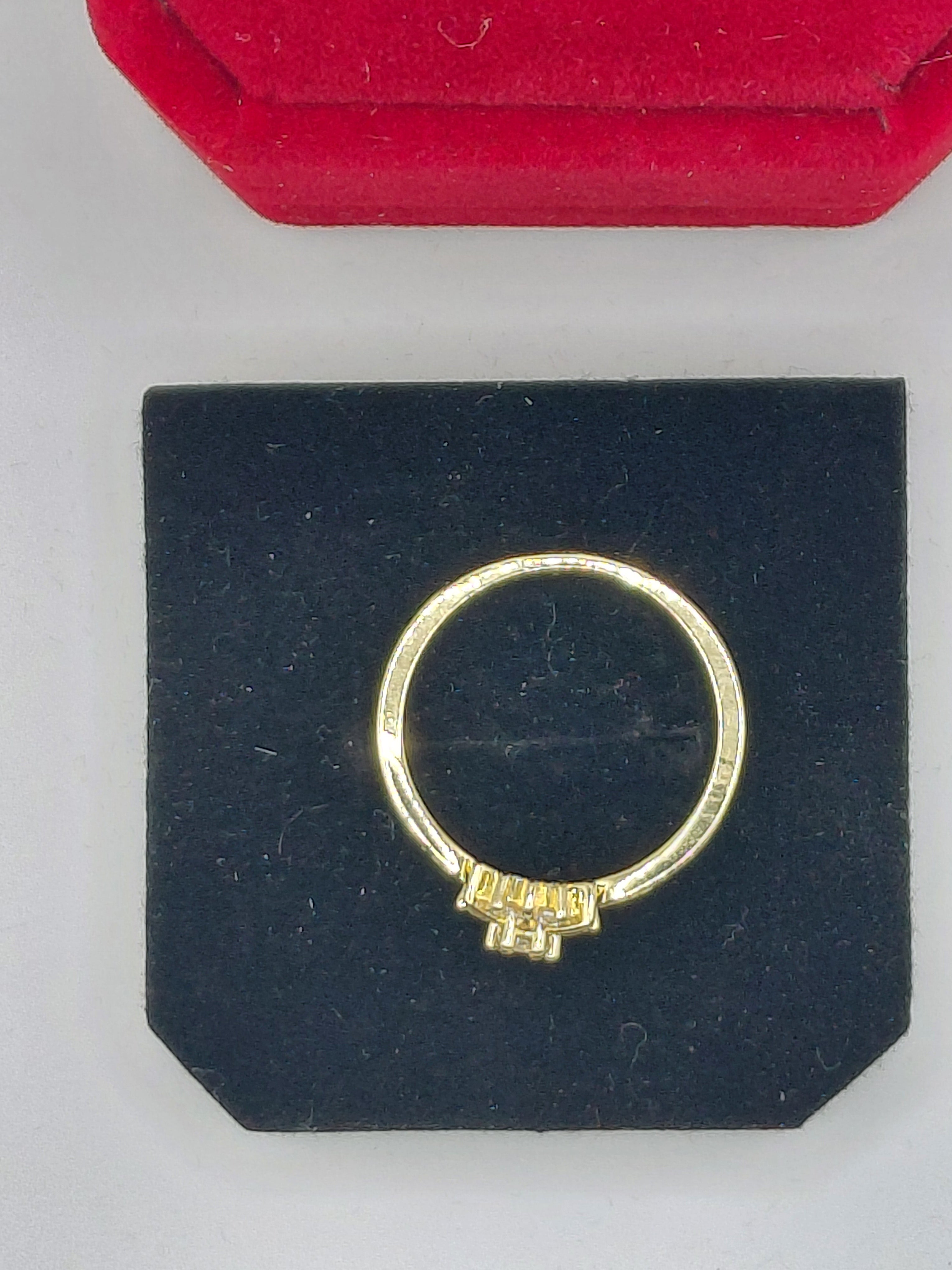 Bague saphir étoile