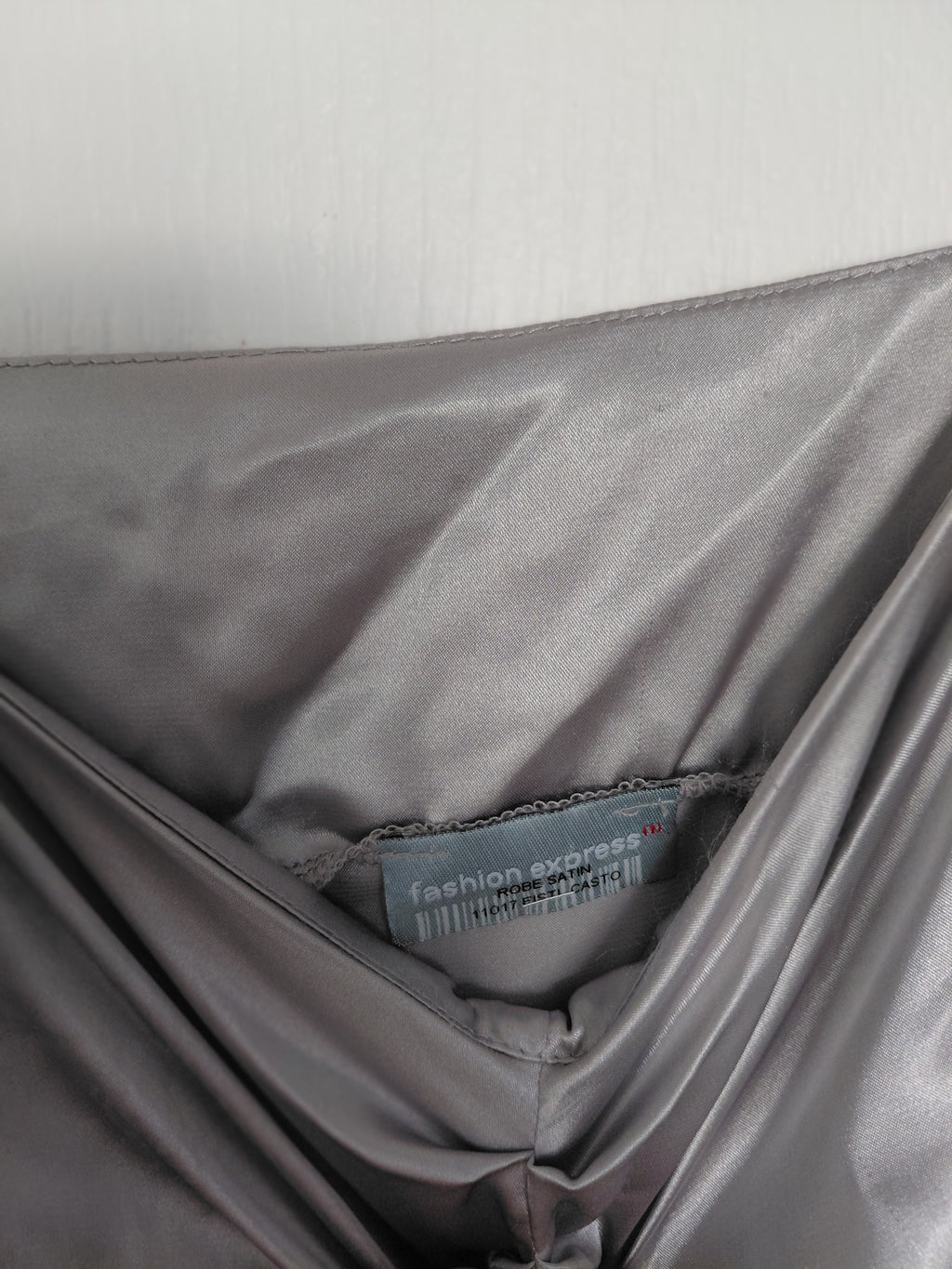 Robe satin fashion Express