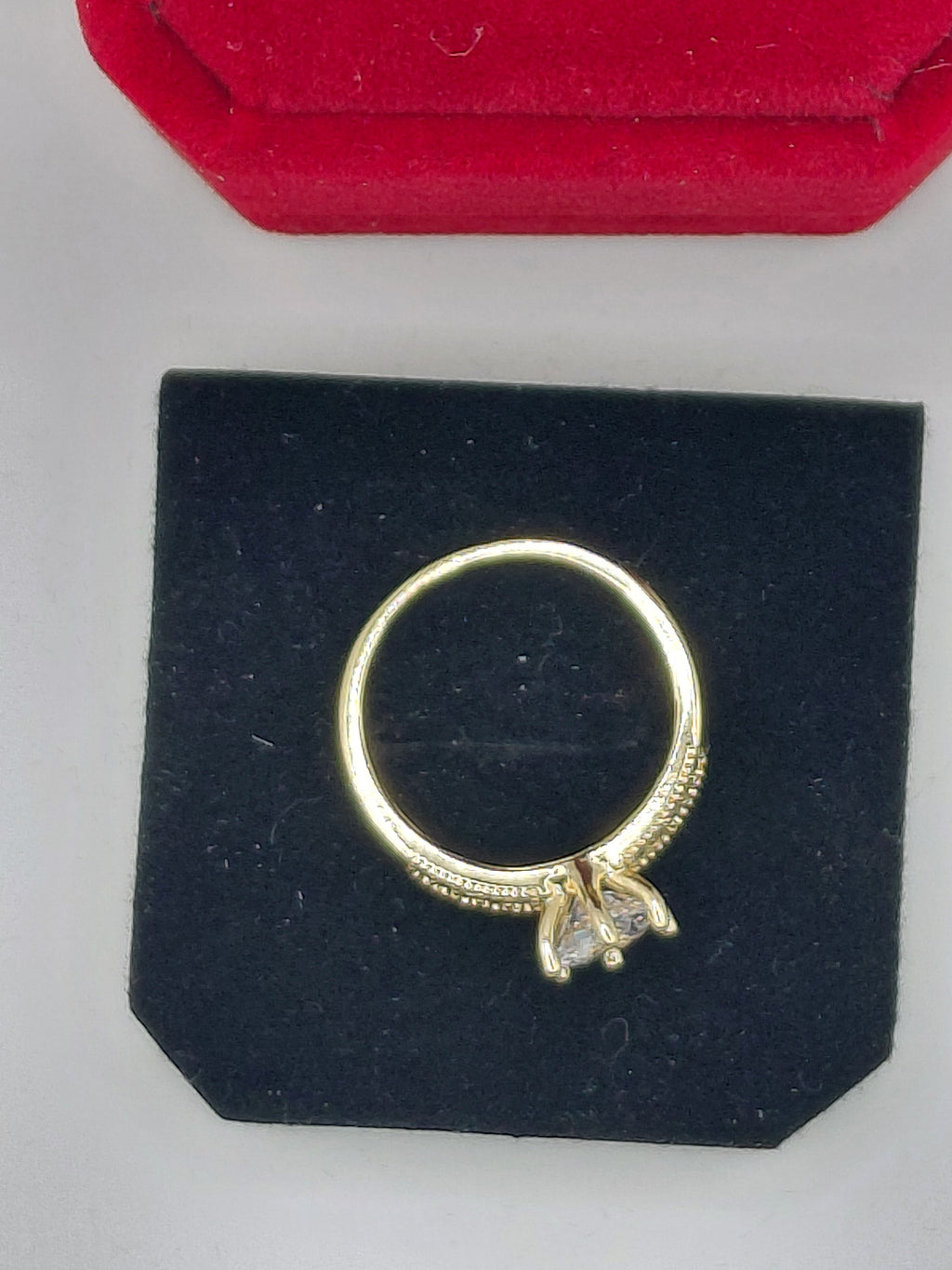 Bague élégante zirconium