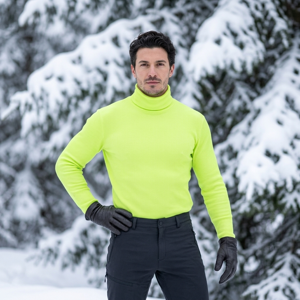 Pull col roulé Zara