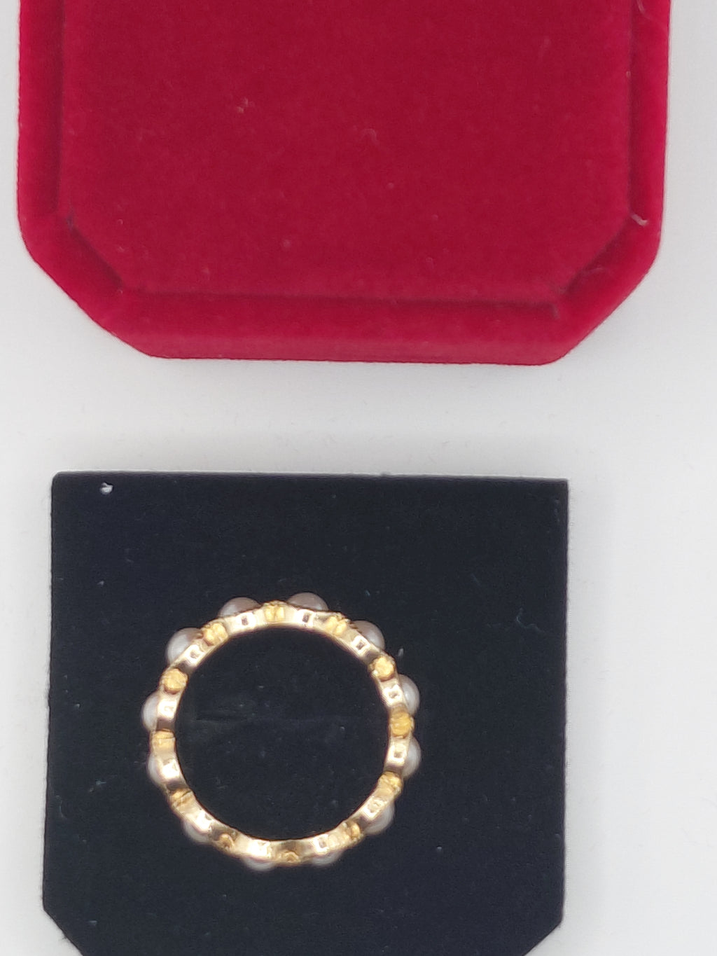 Bague perle