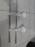 Support ventouse barre salle de bain