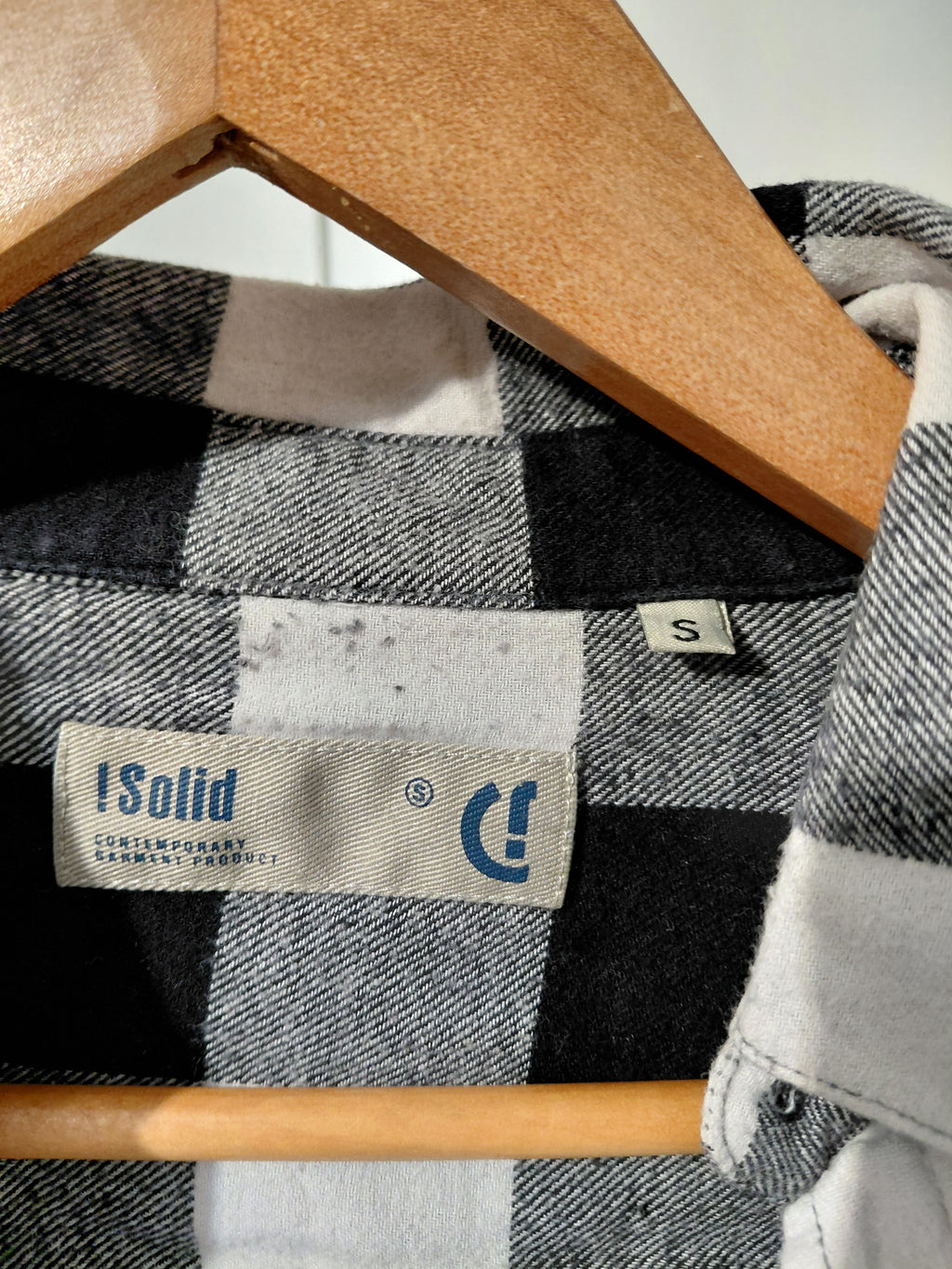 Chemise carreaux solid