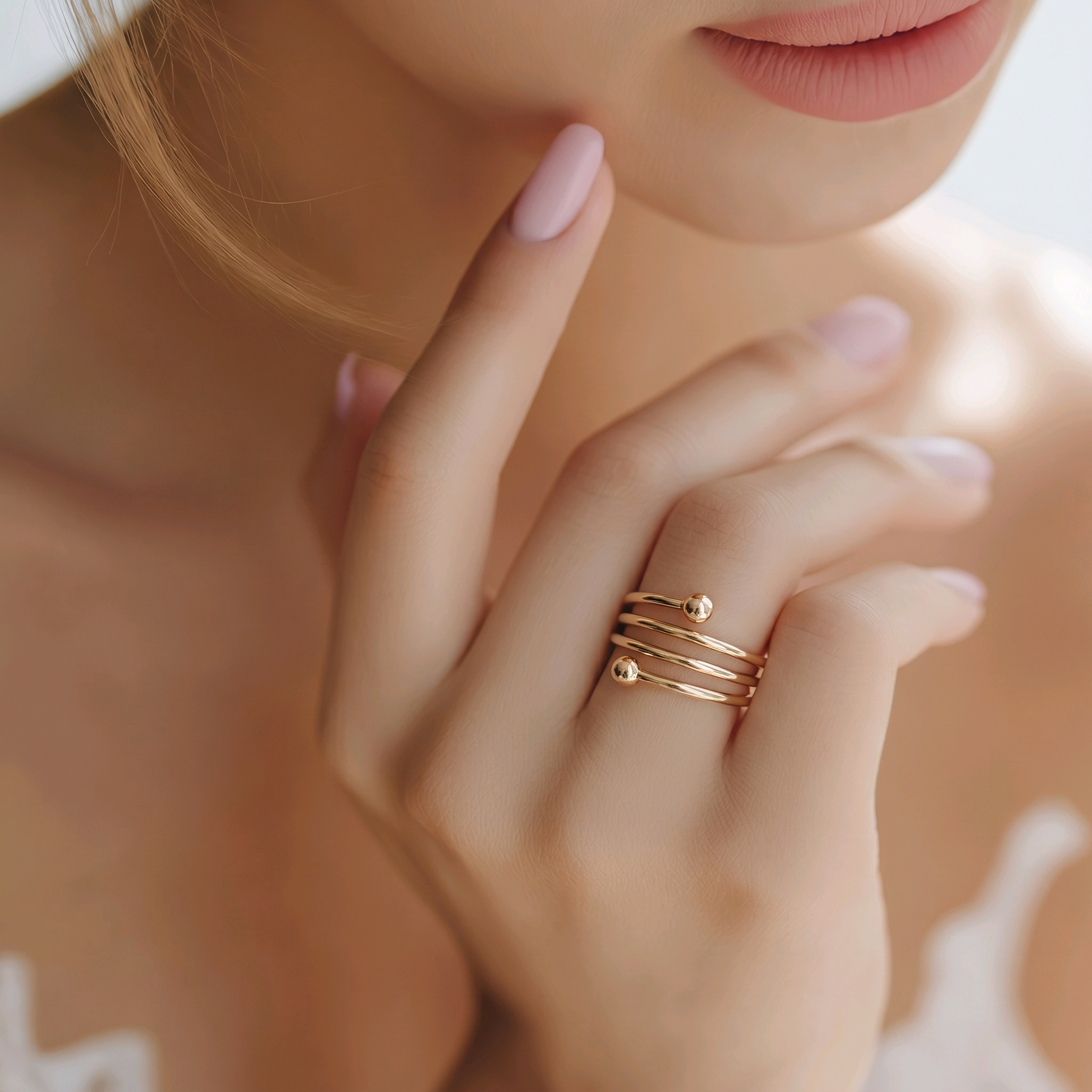 Bague spirale