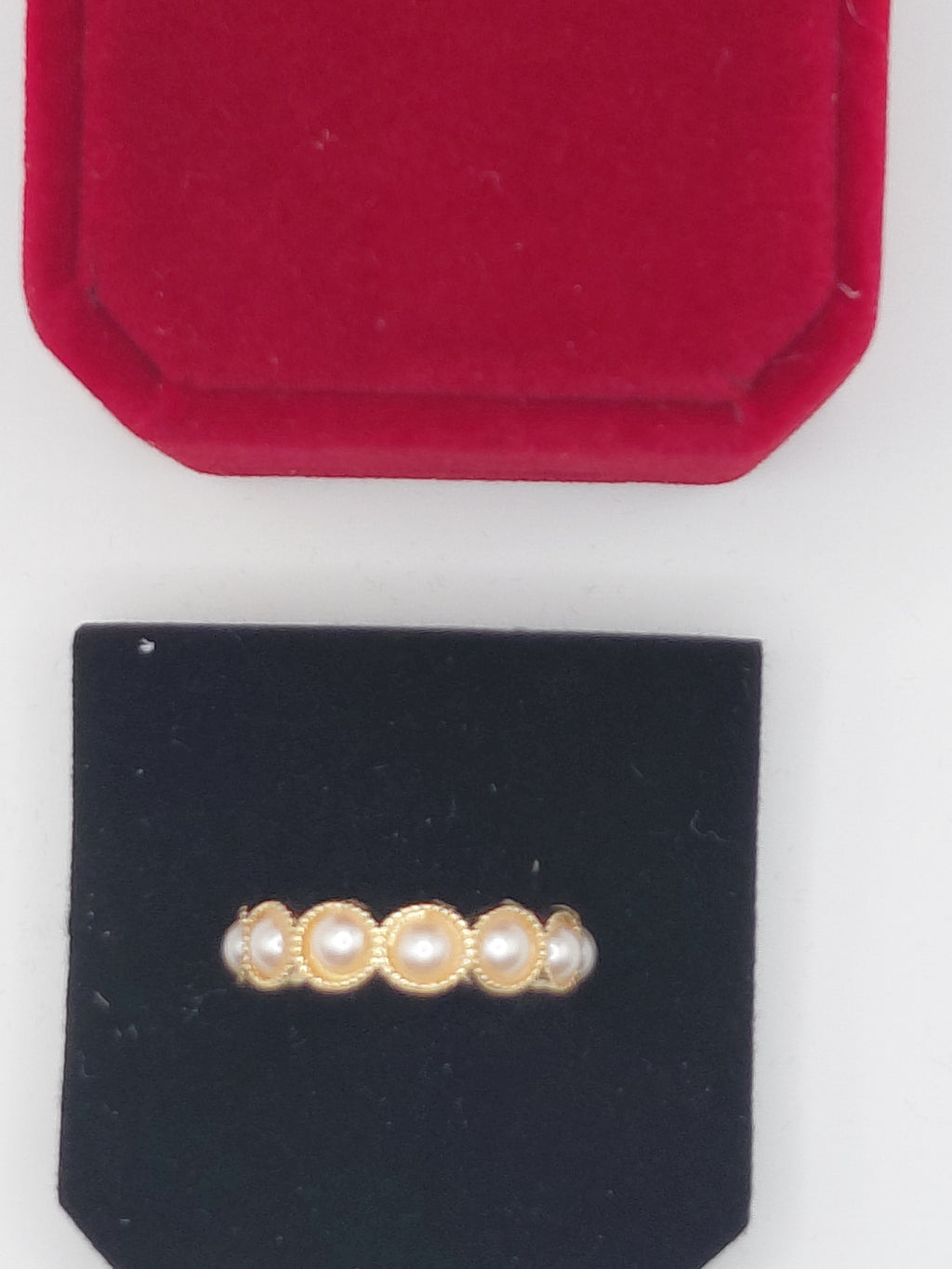 Bague perle