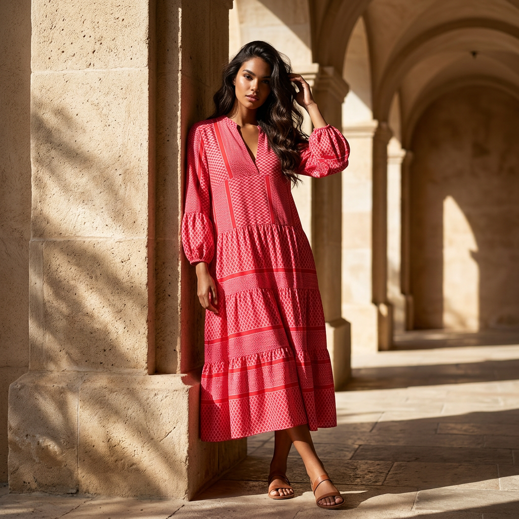 Robe longue légère