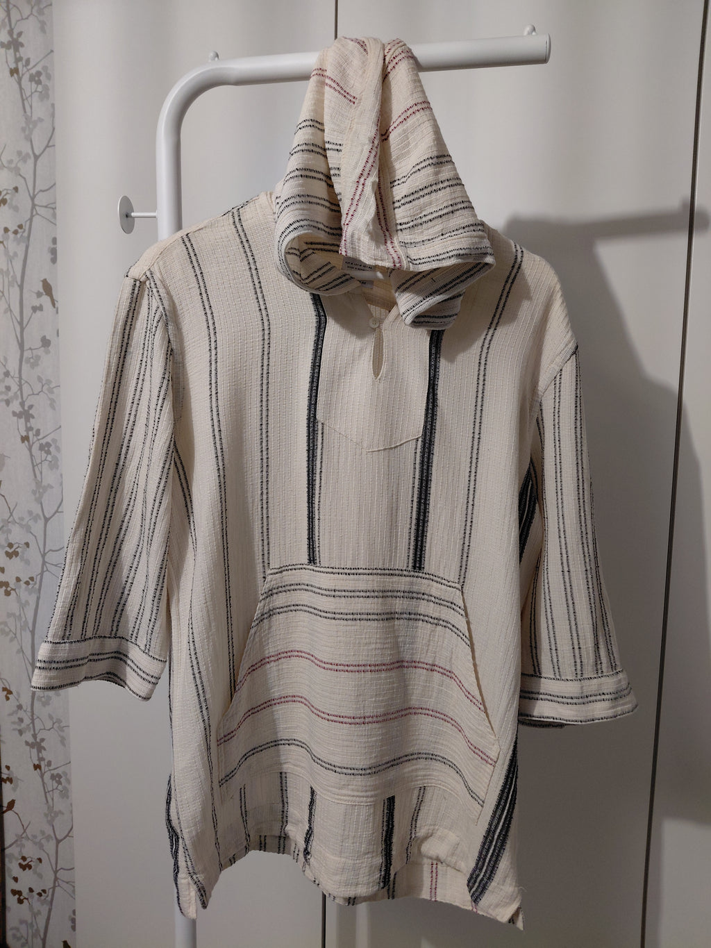 Sweat capuche manches 3/4 Zara