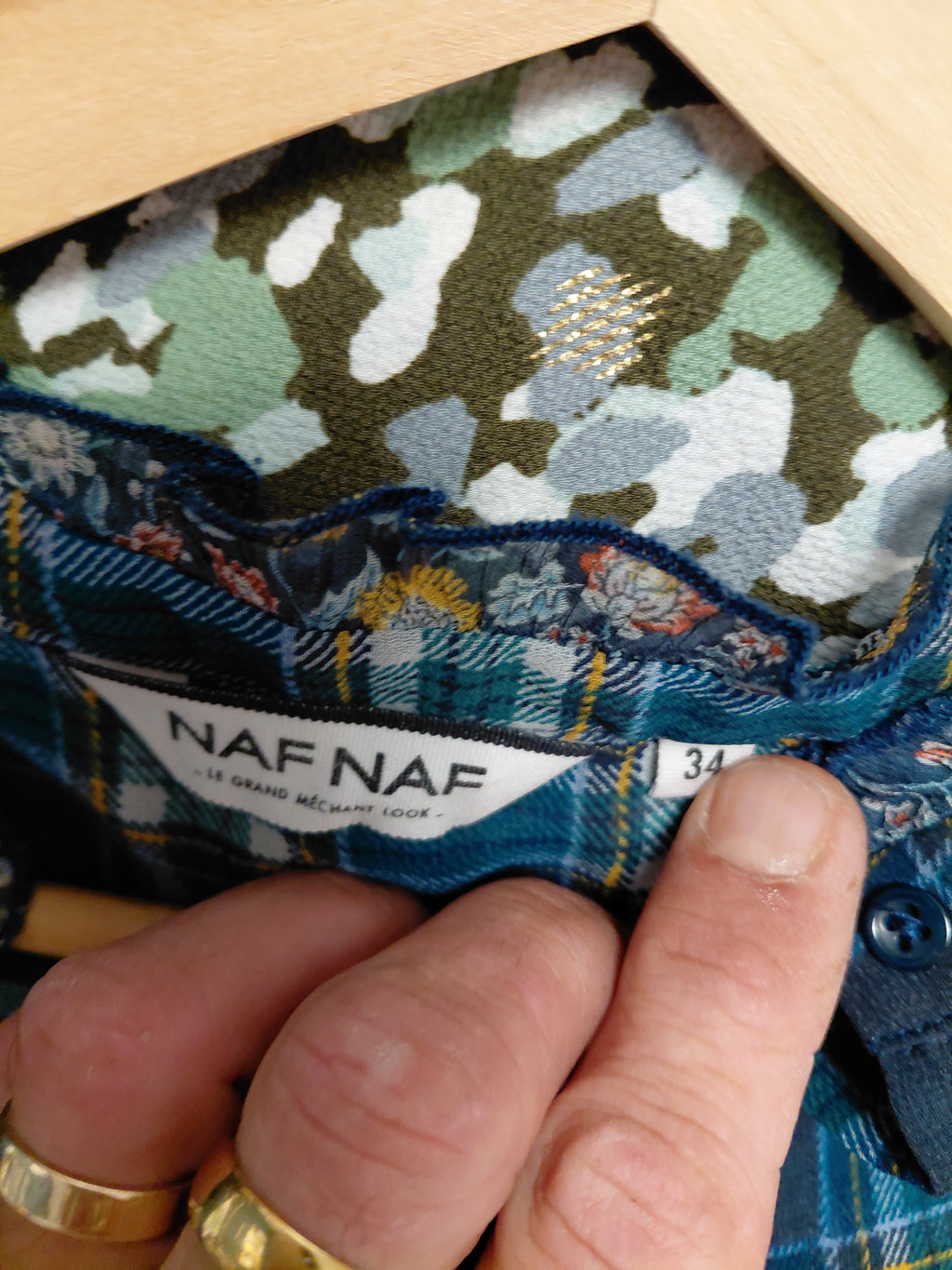 Chemisier manches longues Naf Naf