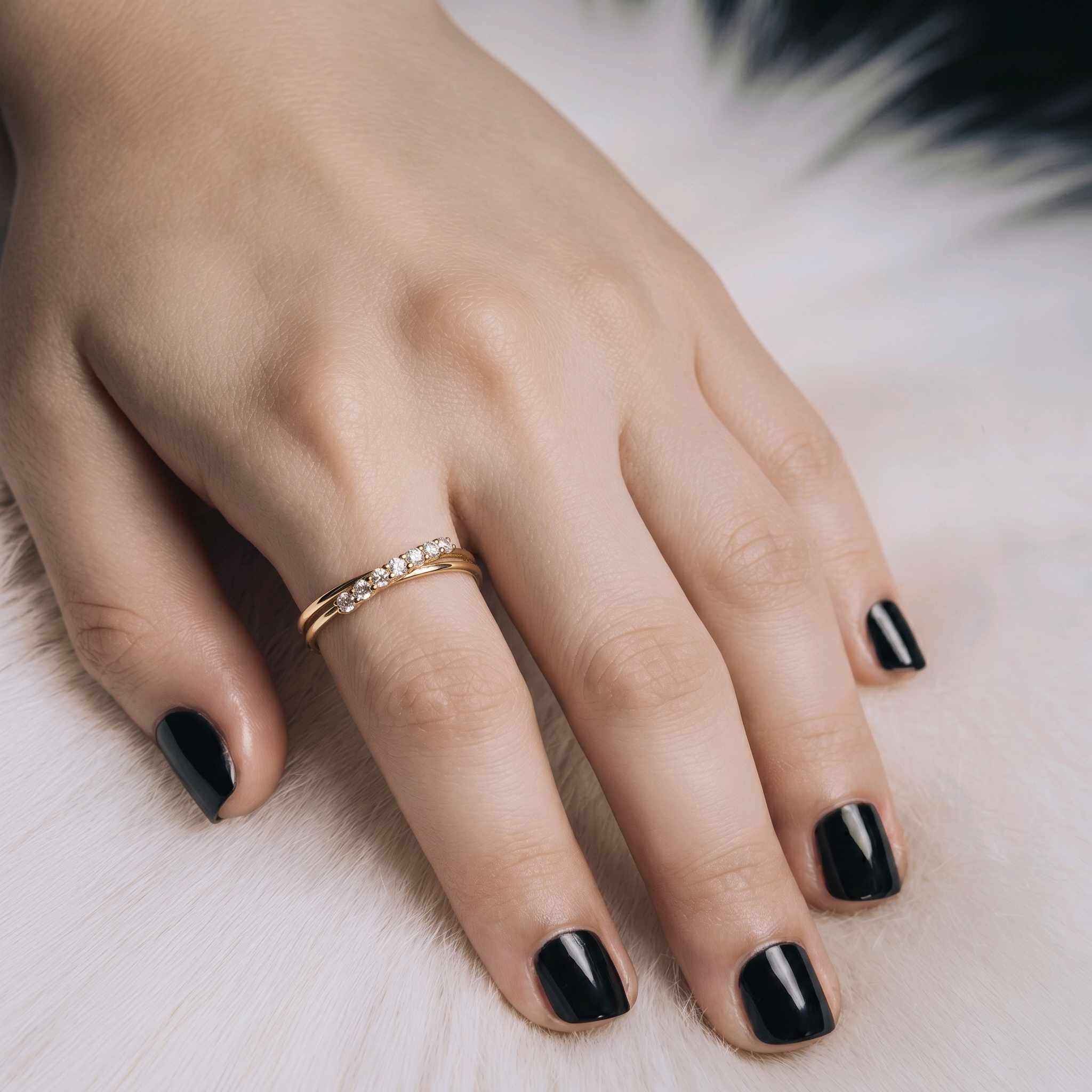 Bague raffinée