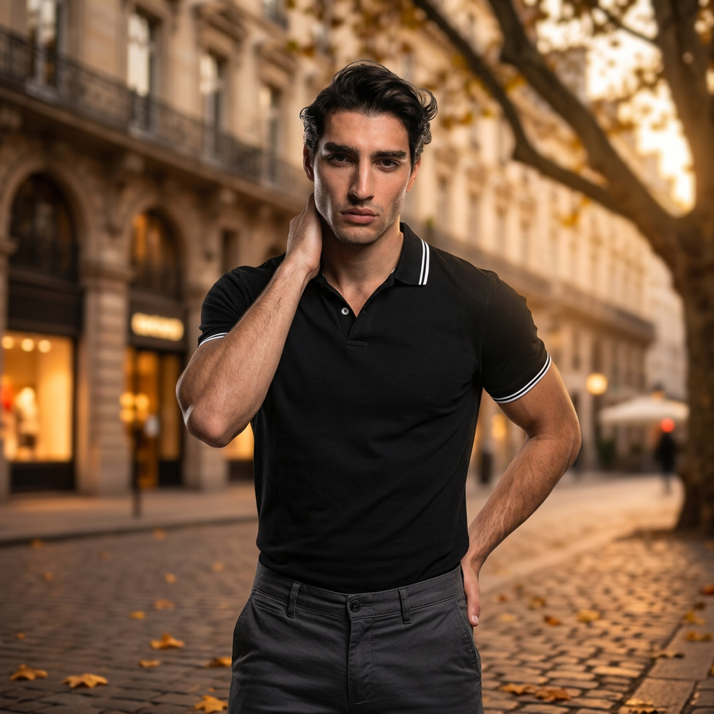 Polo gemo homme