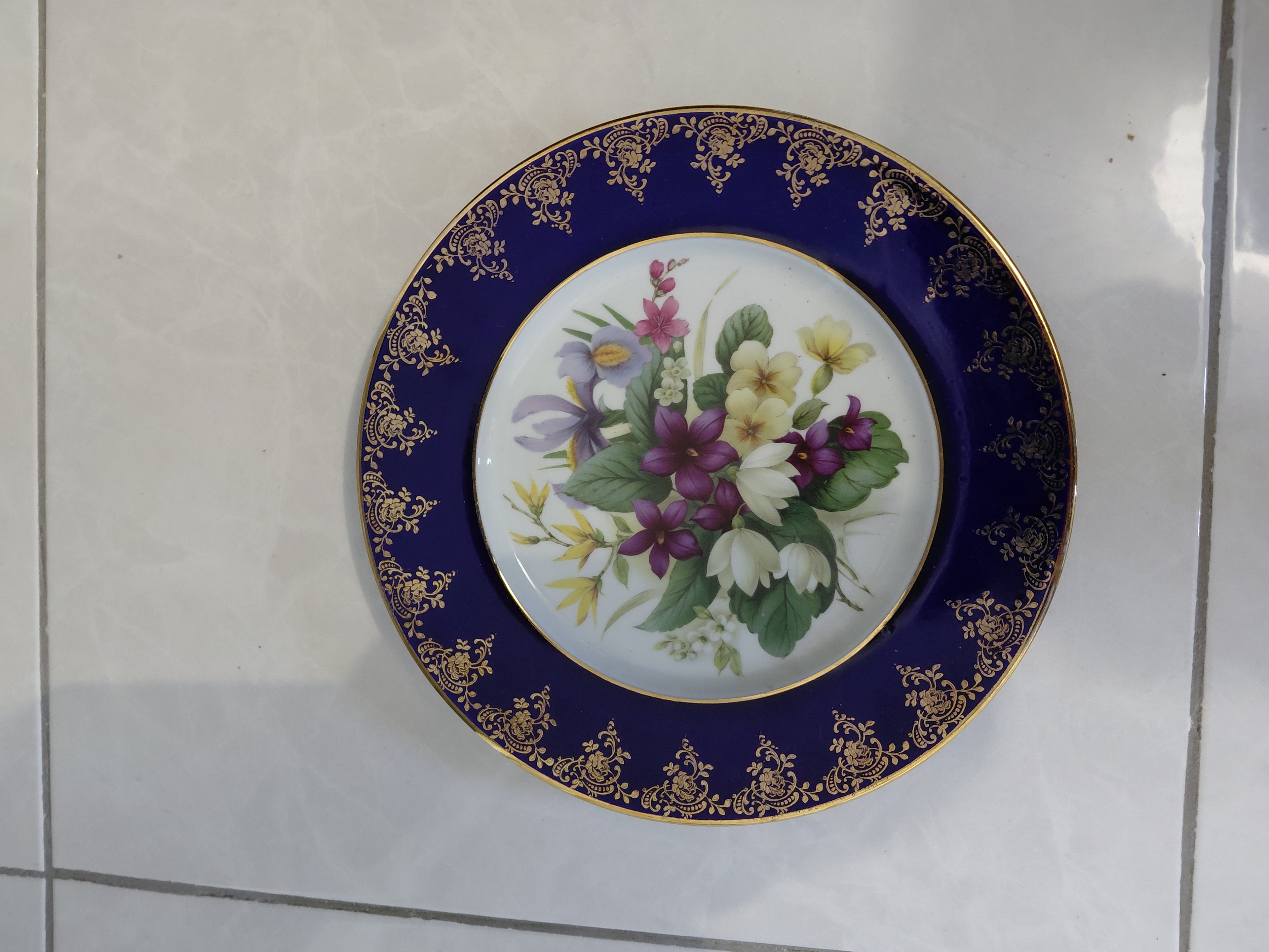 Assiette décorative
