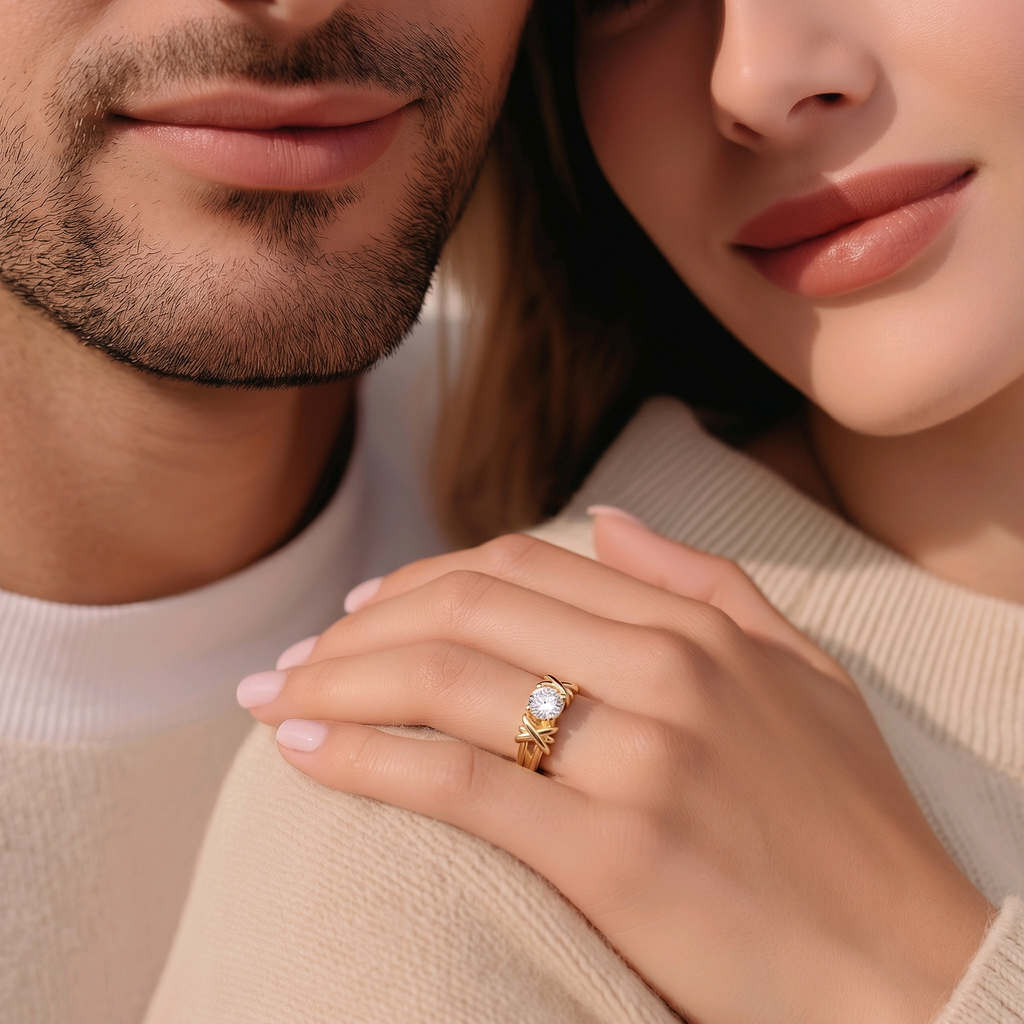 Bague zirconium